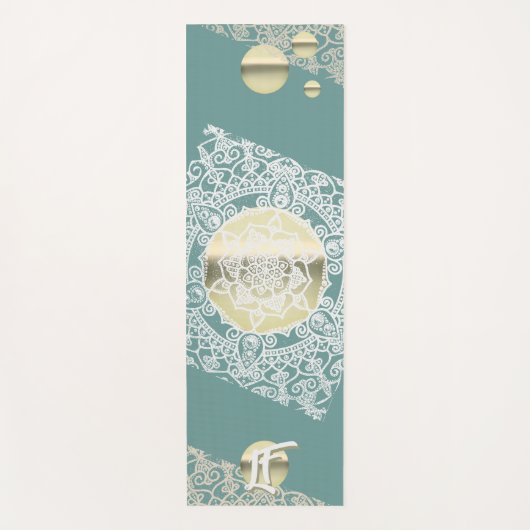 Lace mandala yogamat (Voorkant)