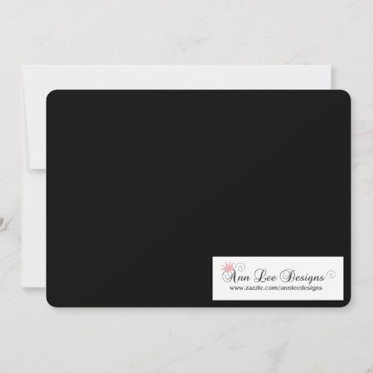 Lace Masquerade Ball Mask Costume Halloween Part Kaart (Achterkant)