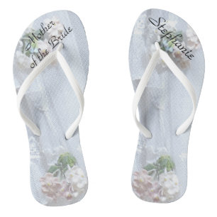 Lace-moeder van Teenslippers van het bruidshuweli