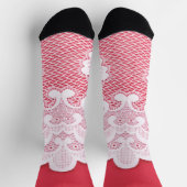 Lace op rood sokken (Top)