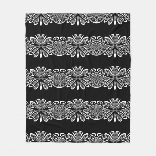 Lace Pattern Fleece Deken (Voorkant)
