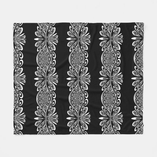 Lace Pattern Fleece Deken (Voorkant (Horizontaal))