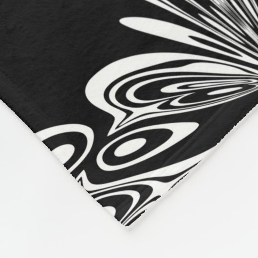 Lace Pattern Fleece Deken (Hoek)