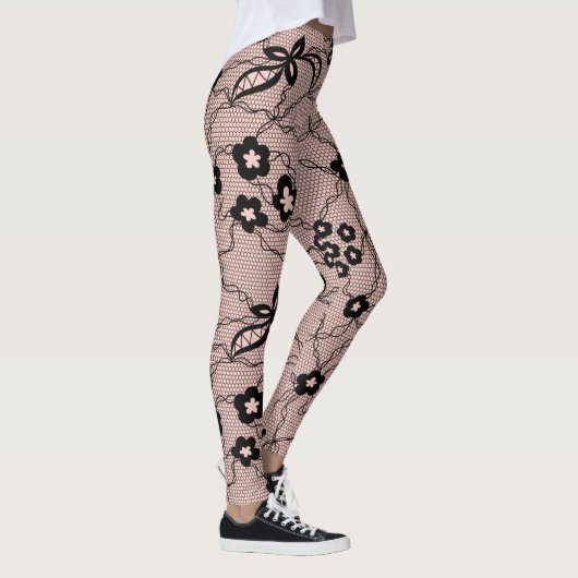 Lace Pattern Leggings (Rechts)