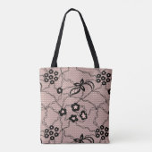Lace Pattern Tote Bag (Achterkant)