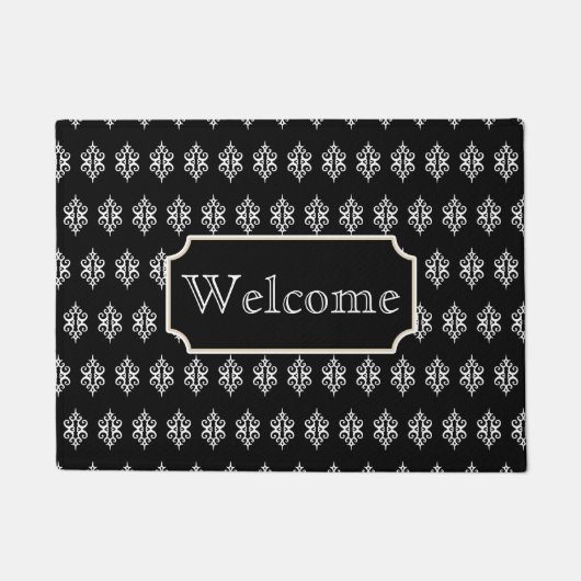 Lace Pattern Welkom Doormat Deurmat (Voorkant)