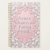 Lace Petals in Bloom Planner (Voorkant)