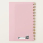 Lace Petals in Bloom Planner (Achterkant)