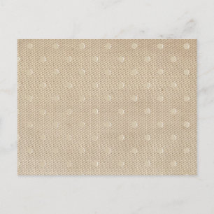 Lace Polka Dots Briefkaart