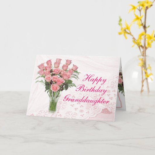 Lace & Rose Bqt-customize any occasion Kaart (Gele Bloem)