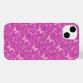 Lace roze vlinders Samsung Galaxy Hoesje (Achterkant (horizontaal))