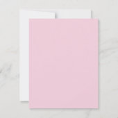 Lace Rozen Dames Luncheon Party Invitation Kaart (Achterkant)