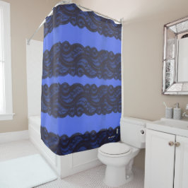 Lace Shower Curtain Douchegordijn