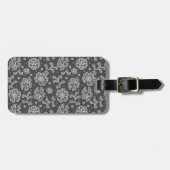 Lace-stofpatroon 1 bagagelabel (Voorkant horizontaal)