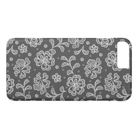 Lace-stofpatroon 1 Case-Mate iPhone case (Achterkant (Horizontaal))