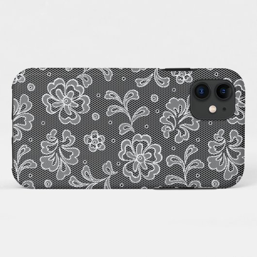 Lace-stofpatroon 1 Case-Mate iPhone case (Achterkant (horizontaal))