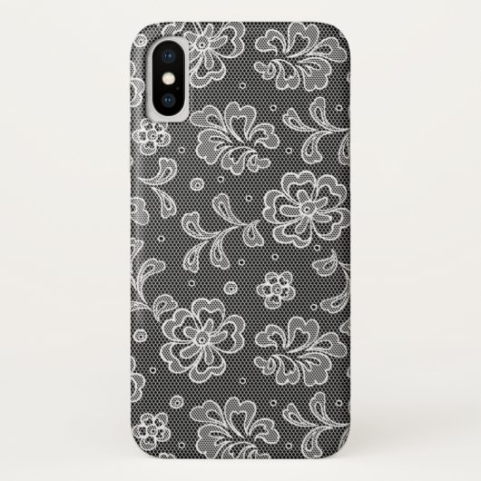 Lace-stofpatroon 1 Case-Mate iPhone case (Achterkant)