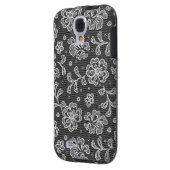 Lace-stofpatroon 1 Case-Mate samsung galaxy hoesje (Achterkant Links)