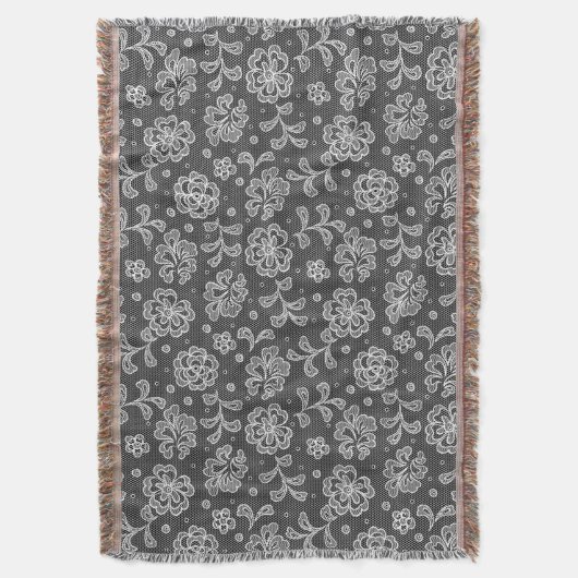 Lace-stofpatroon 1 deken (Voorkant Verticaal)