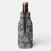 Lace-stofpatroon 1 flesjeskoeler (Fles Achterkant)