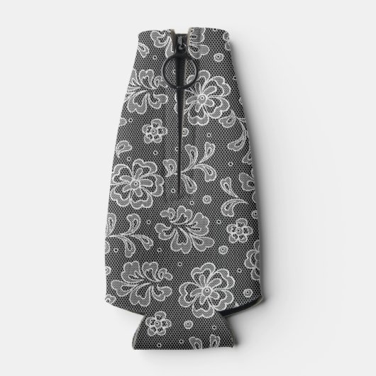 Lace-stofpatroon 1 flesjeskoeler (Achterkant)