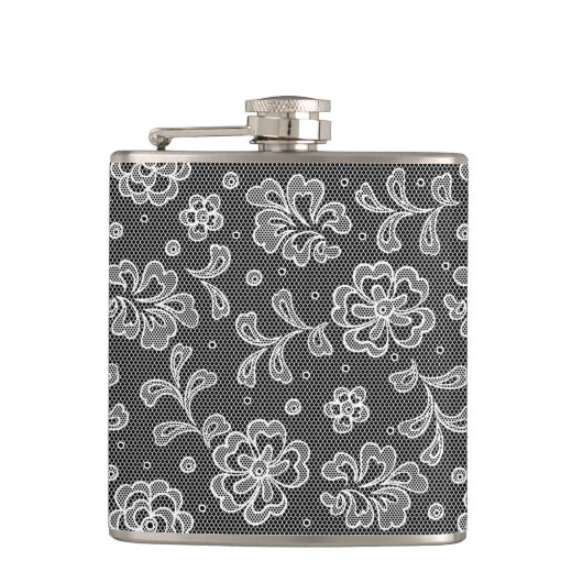 Lace-stofpatroon 1 heupfles (Voorkant)