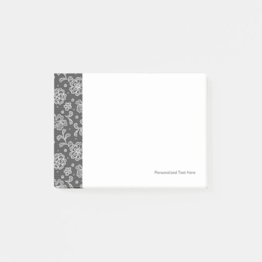 Lace-stofpatroon 1 post-it® notes (Voorkant)