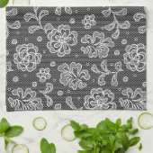 Lace-stofpatroon 1 theedoek (Gevouwen)