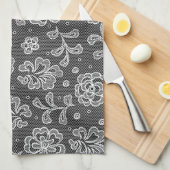 Lace-stofpatroon 1 theedoek (Quarter Fold)