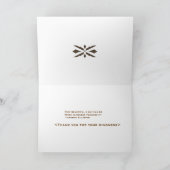 Lace Thank You Bedankkaart (Binnen)