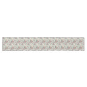 Lace-Trimmed Table Runner met Victoriaans bloemen Lange Tafelloper (Horizontaal)