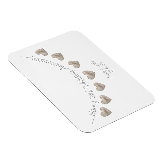 Lace trouwdag magneet (Rechterzijde)