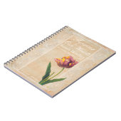 Lace Tulips for ever Funeral Guest Book Notitieboek (Linkerzijde)