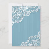 lace - uitnodigingen voor de bruiloft van moslims (Achterkant)