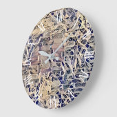 Lace Wall Art Collectie Grote Klok (Hoek)