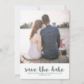 Lace Wedding Bewaar de datumfoto Save The Date (Voorkant)