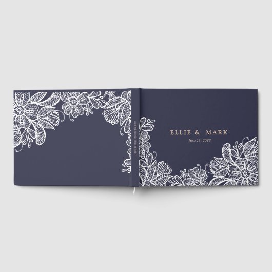  Lace Wedding Gastenboek (Volledig)