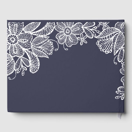  Lace Wedding Gastenboek (Achterkant)