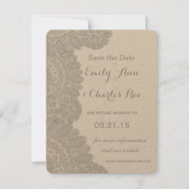 Lace Wedding Save the Date