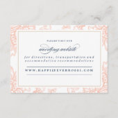  LACE WEDDING-websitekaart Informatiekaartje (Voorkant)