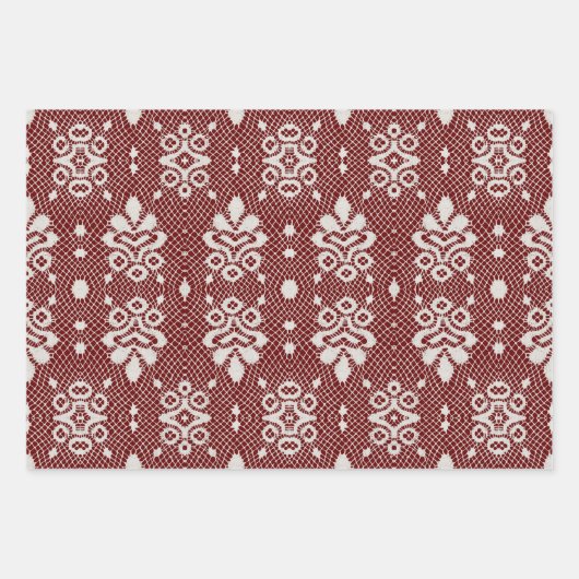 Lace Wrapping Paper Sheets (Voorkant 3)