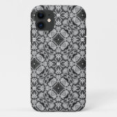 Lace zwart-wit iPhone 5 hoesje (Achterkant)