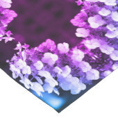 Lacecap Hydrangea Black White Tinted Abstract Korte Tafelloper (Hoek)