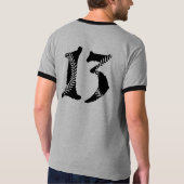 Laced 13 op Gray T-shirt (Achterkant)