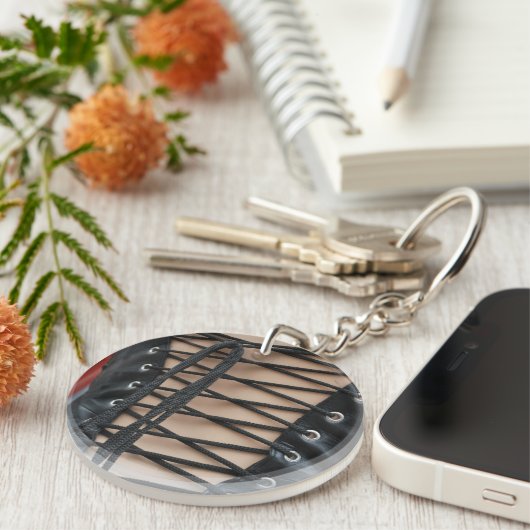 Laced Corsets-Sleutelhanger Sleutelhanger (Voorkant Rechts)