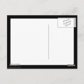 Laced Heart Shaped Photo Lijst Briefkaart (Achterkant)