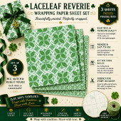 Laceleaf Reverie Inpakpapier Vel
