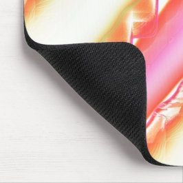 Lacelike op brede strepen in zijderoze tot beige muismat