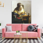 Lacemaker, 1669-70 canvas afdruk (Insitu (Woonkamer))