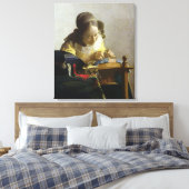 Lacemaker, 1669-70 canvas afdruk (Insitu (Slaapkamer))